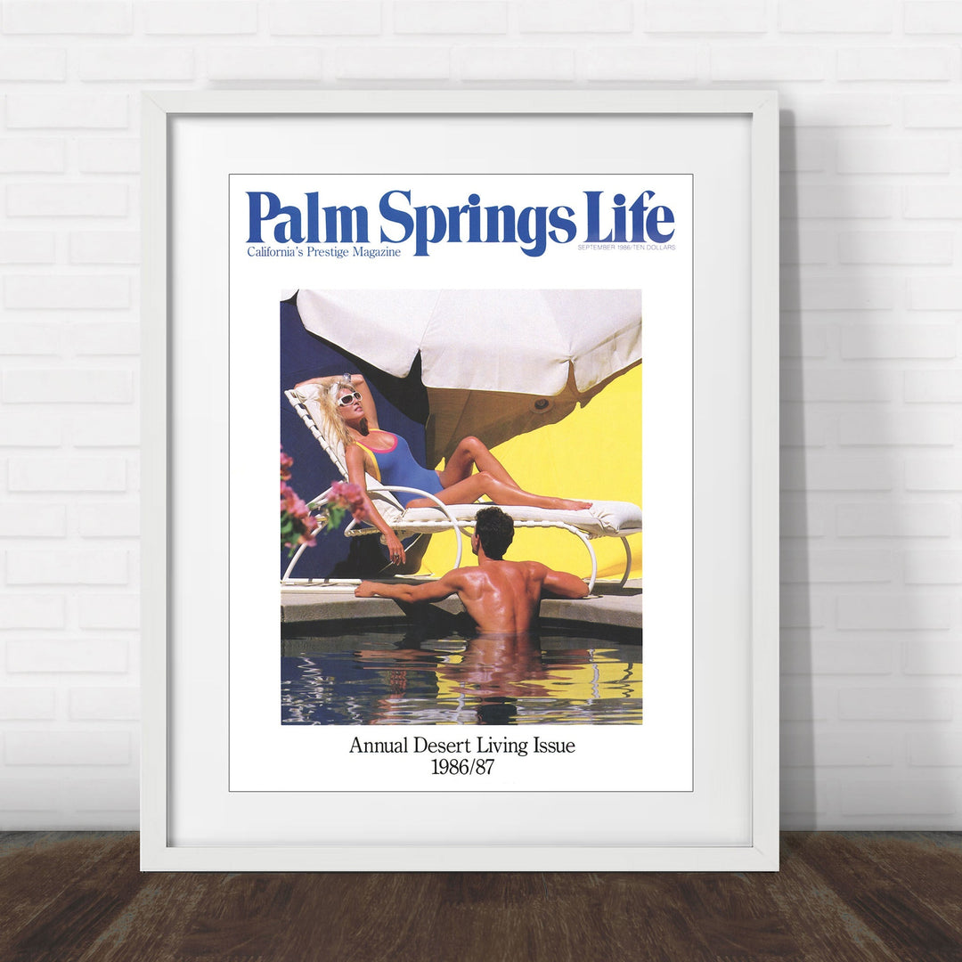 Palm Springs Life - September 1986 - Cover Poster