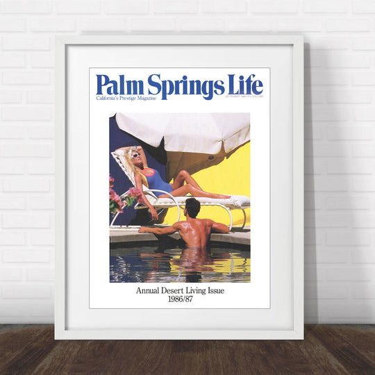 Palm Springs Life - September 1986 - Cover Poster