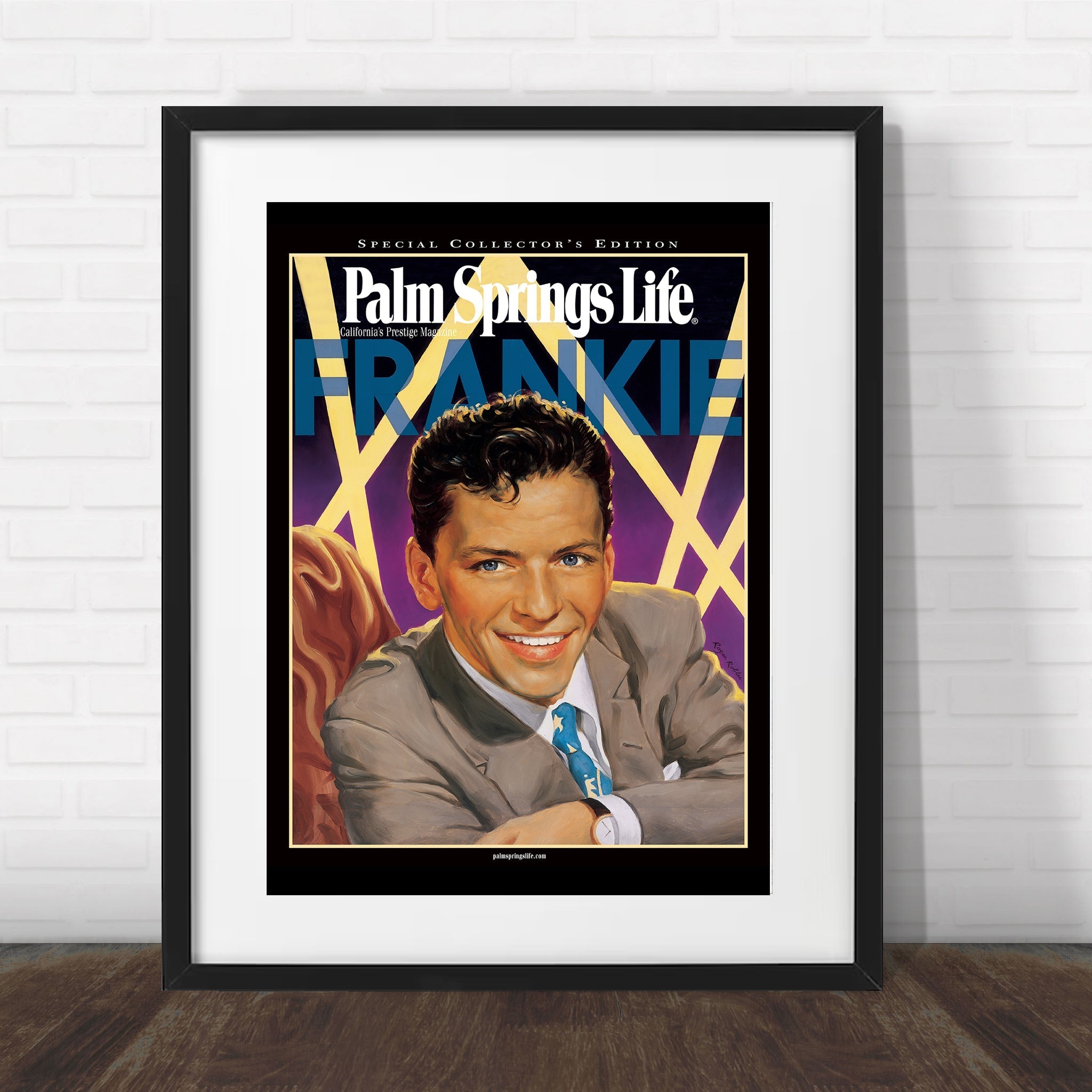 Palm Springs Life - February 2002 - Cover Poster