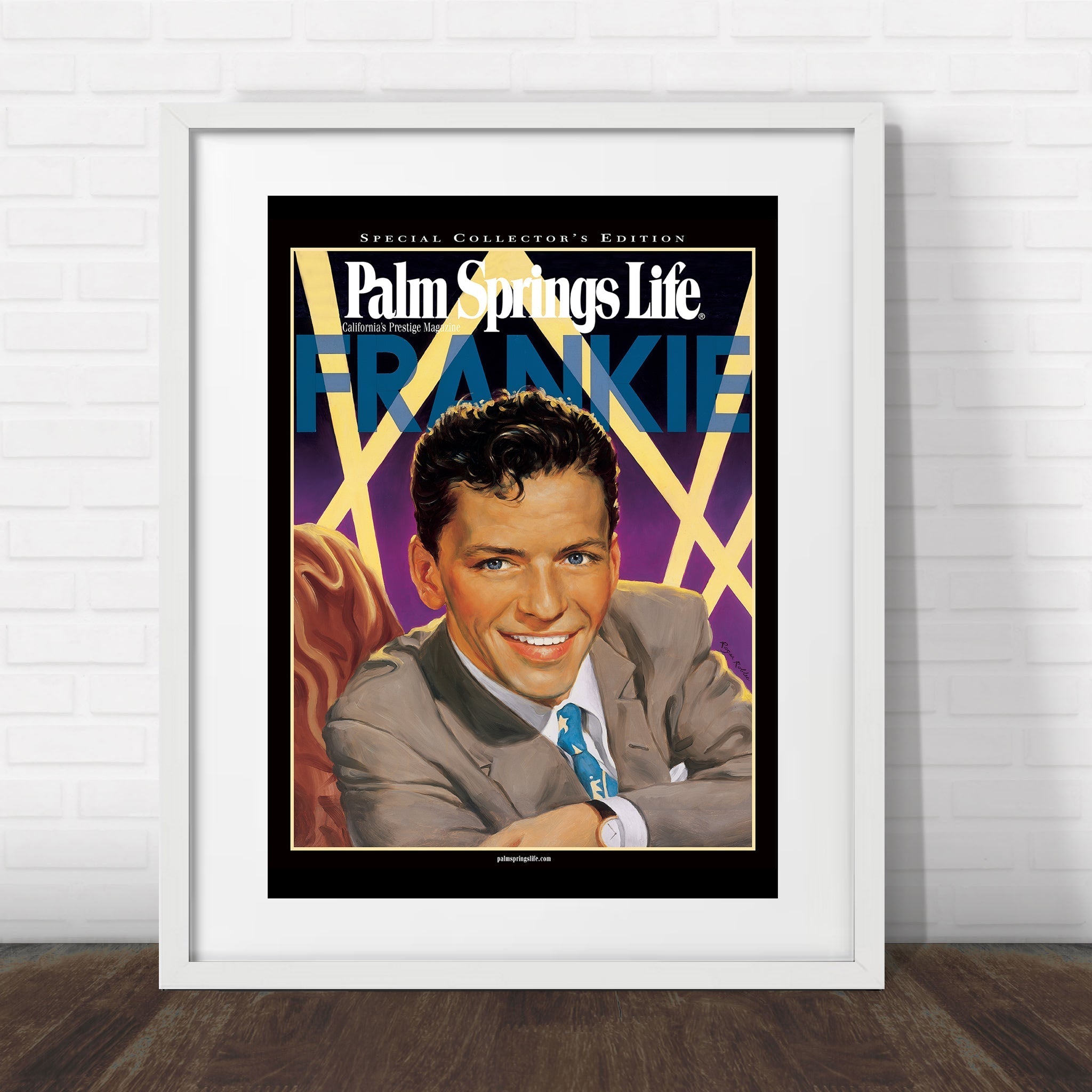 Palm Springs Life - February 2002 - Cover Poster