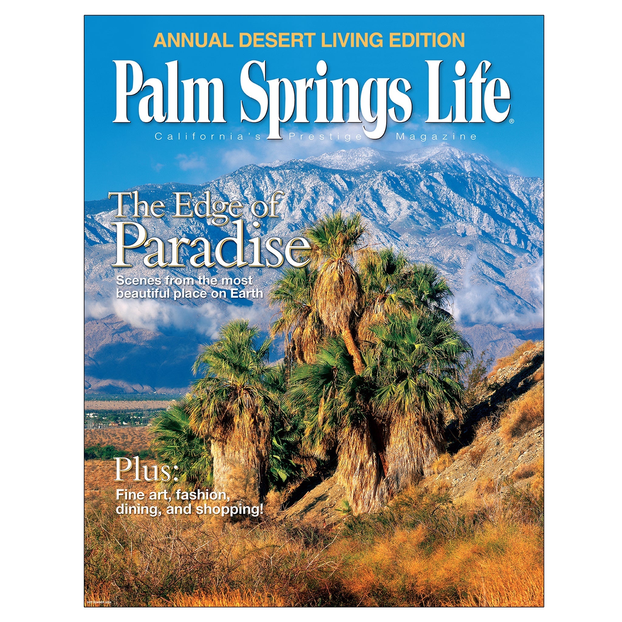 Palm Springs Life - September 2004 - Cover Poster