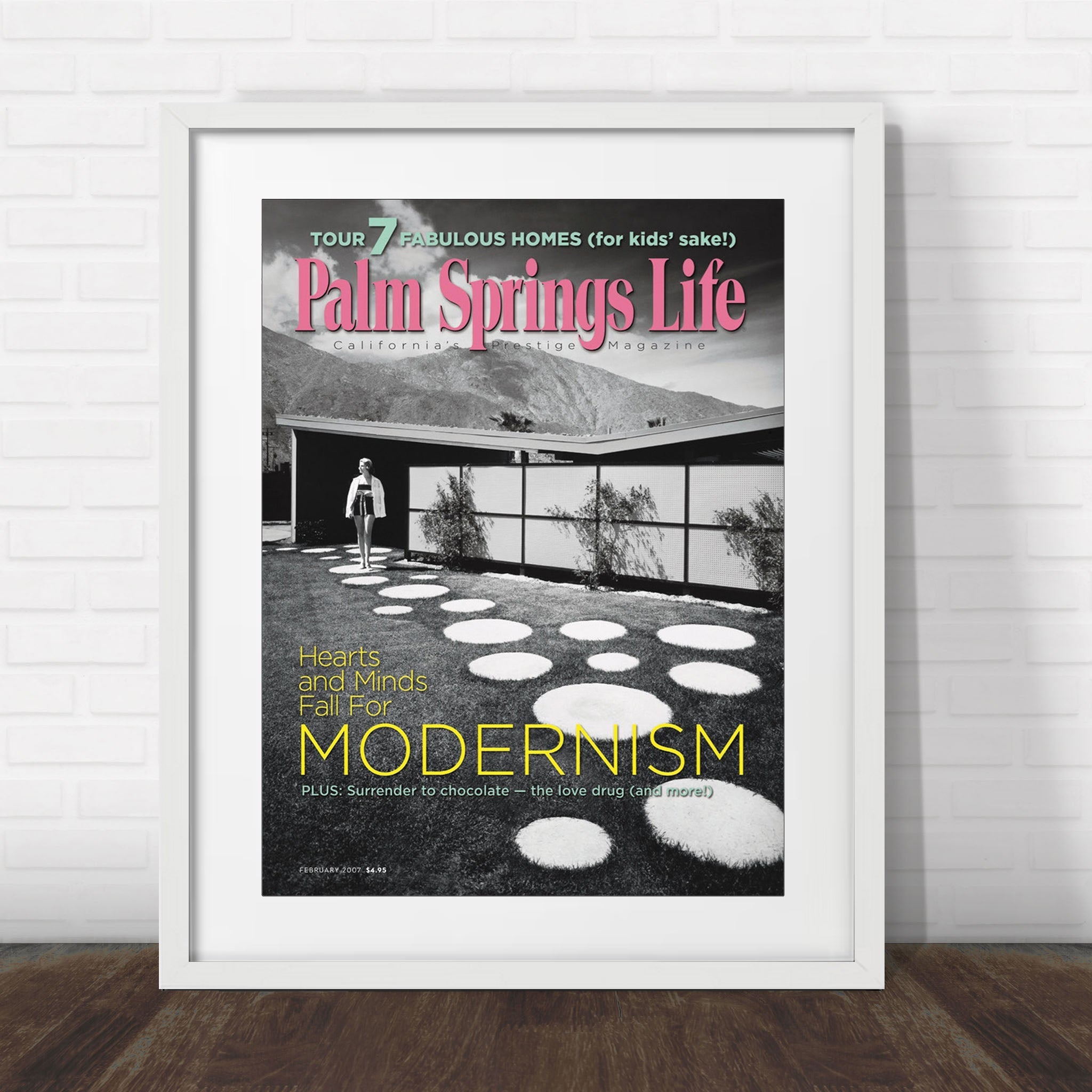 Palm Springs Life - February 2007  - Cover Poster