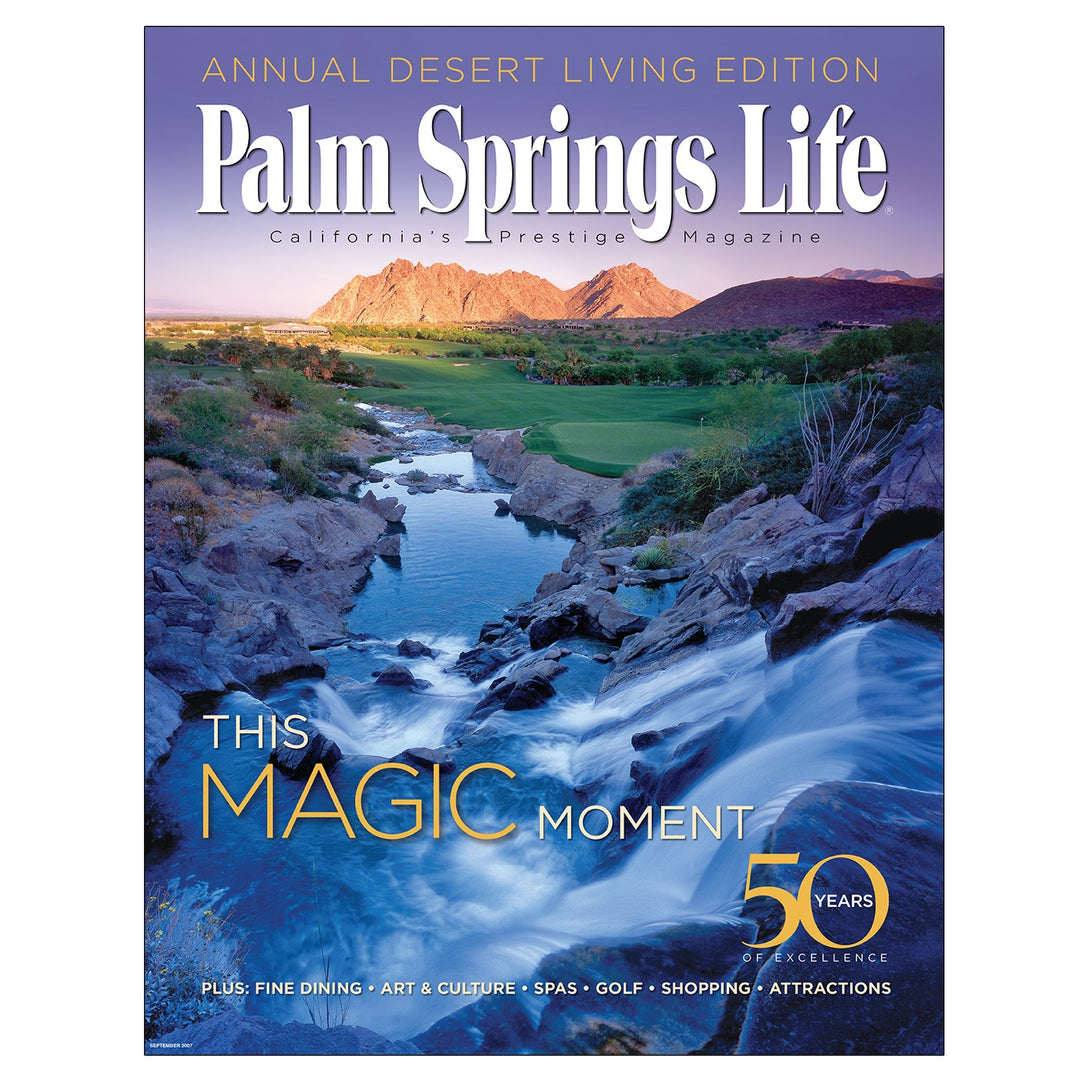 Palm Springs Life - September 2007 - Cover Poster