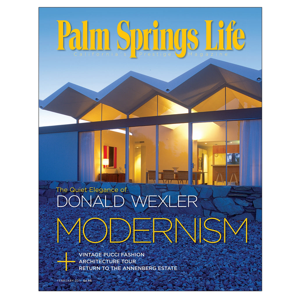 Palm Springs Life - February 2011 - Cover Poster