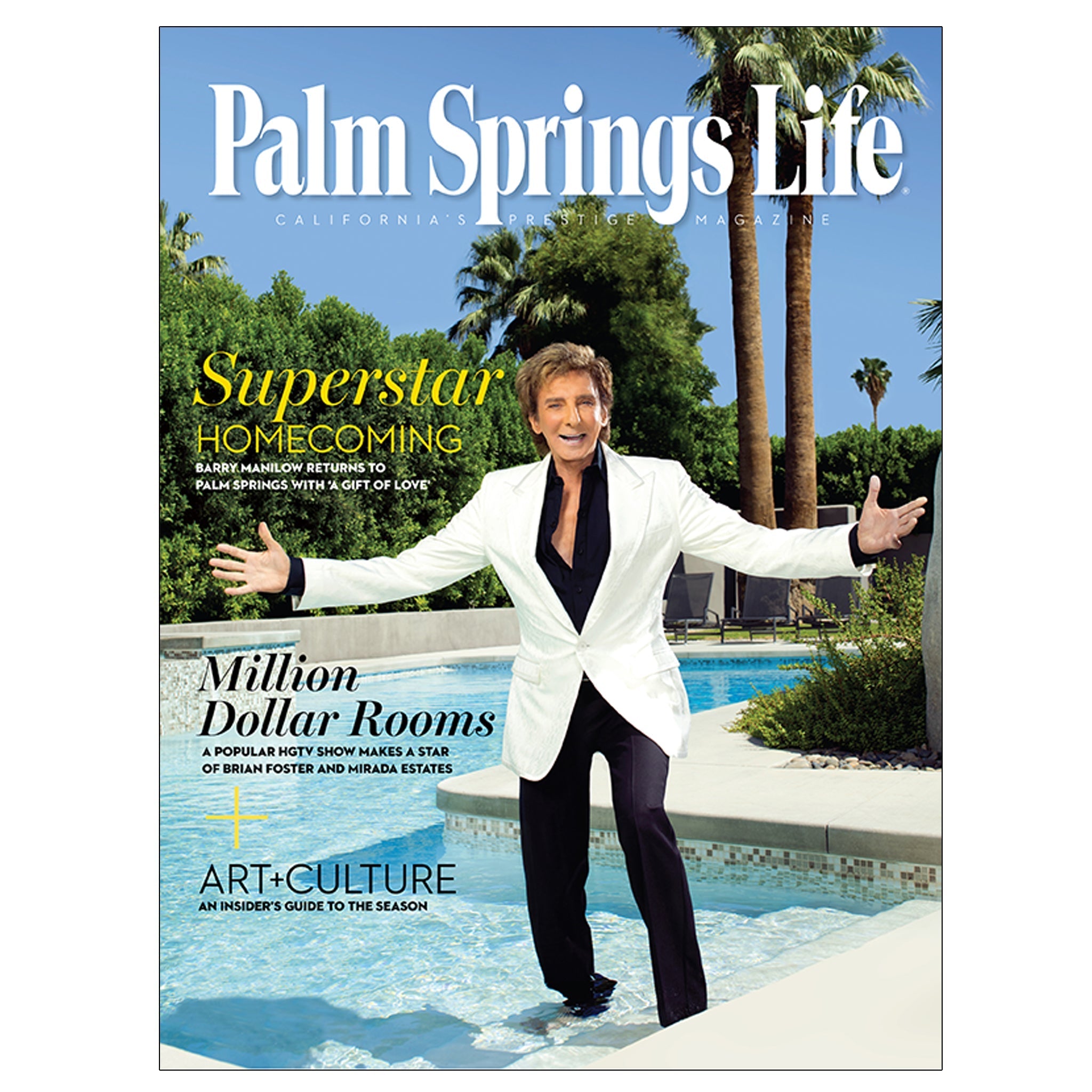 Palm Springs Life - December 2012 - Cover Poster