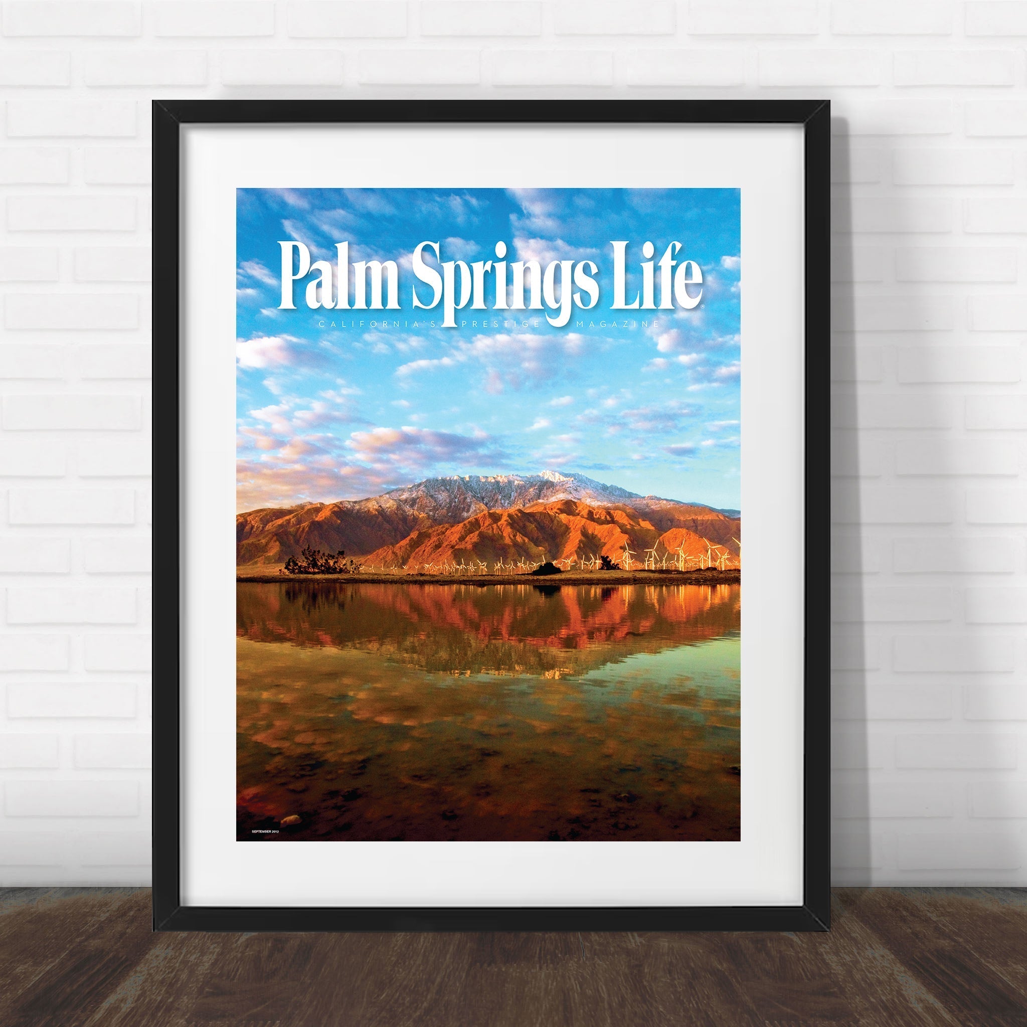 Palm Springs Life - September 2012 - Cover Poster