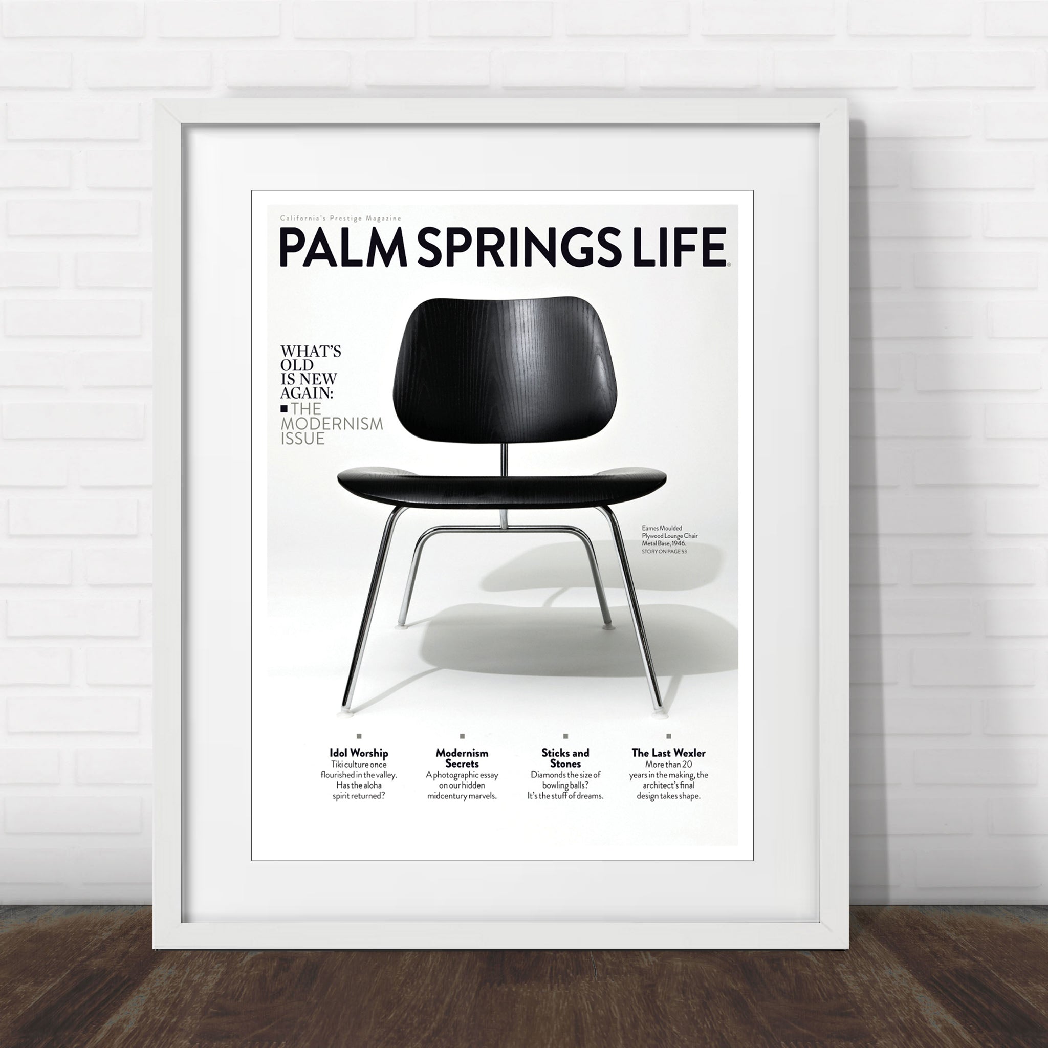 Palm Springs Life - February 2016 - Cover Poster