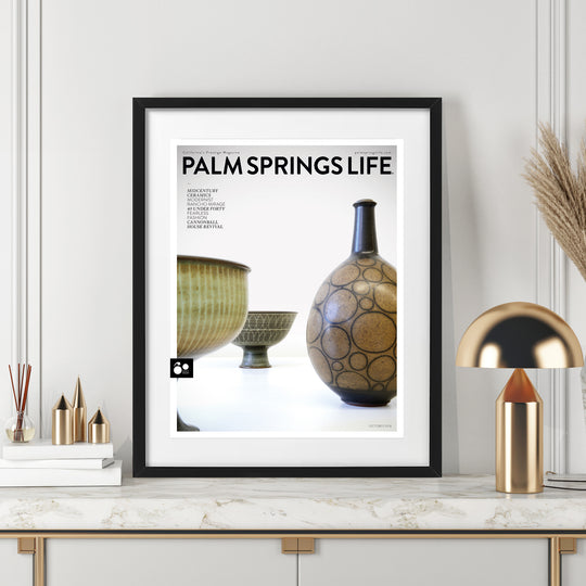 Palm Springs Life - October 2018 - Cover Poster