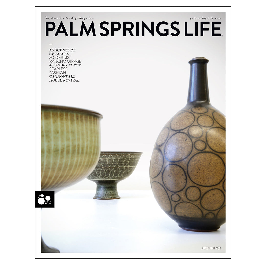 Palm Springs Life - October 2018 - Cover Poster