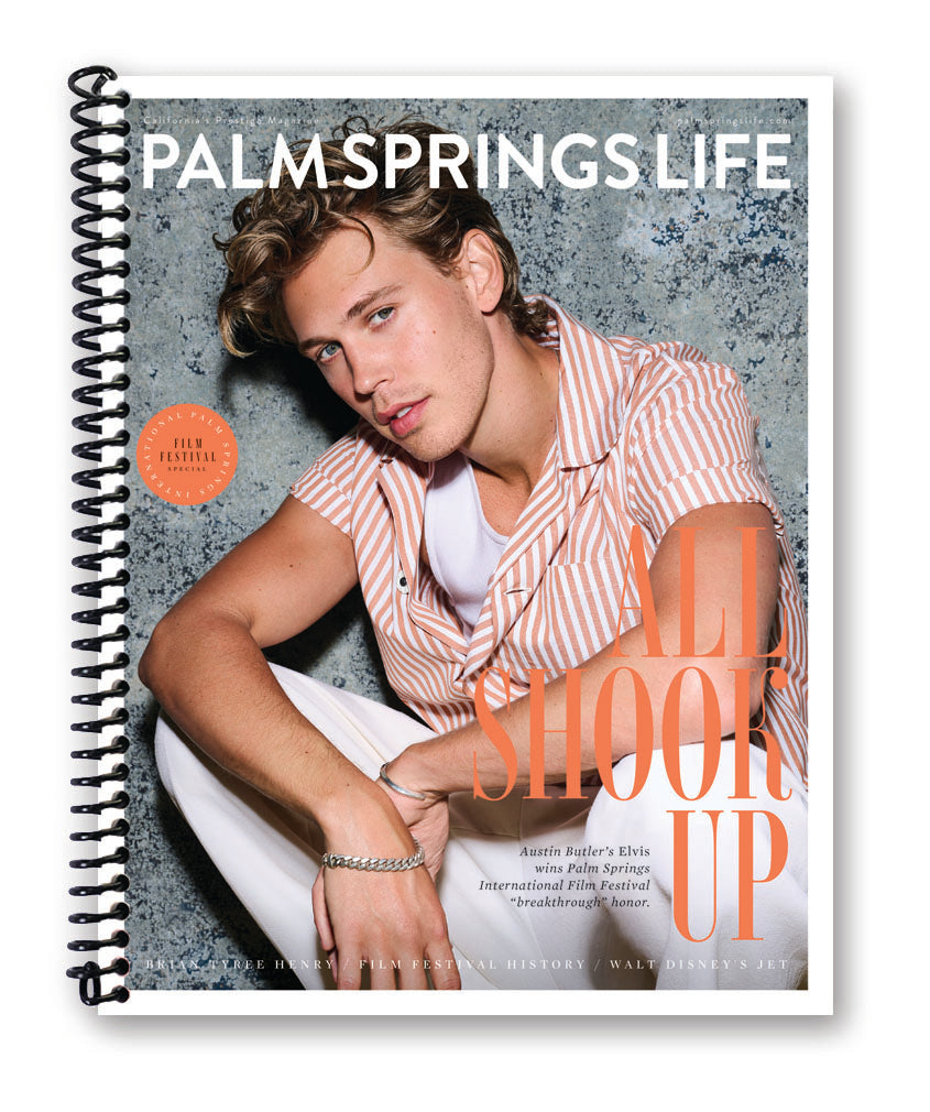Palm Springs Life Cover Notebook - January 2023 Butler