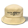 Palm Springs Life Terry Bucket Hat - Eggshell
