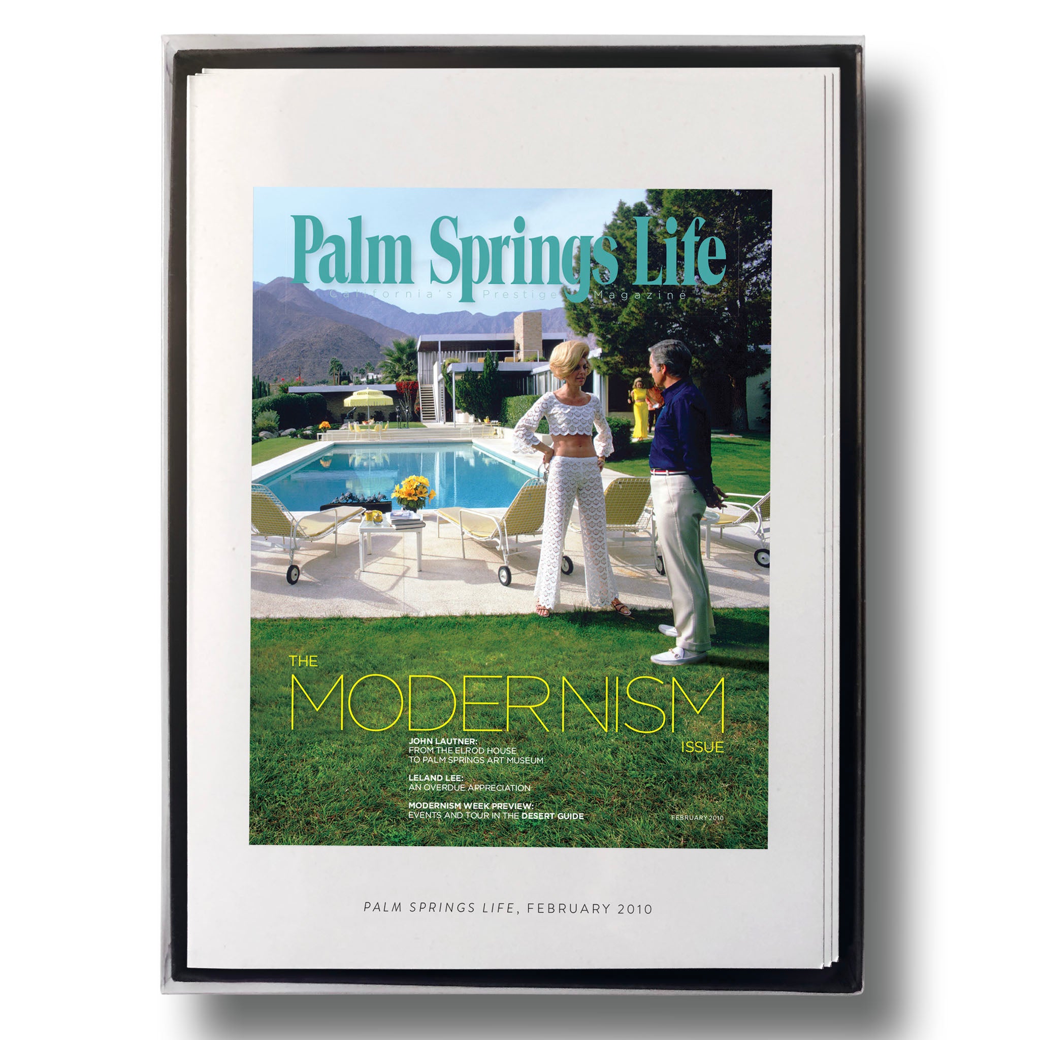 Palm Springs Life Modernism Covers Notecard Set
