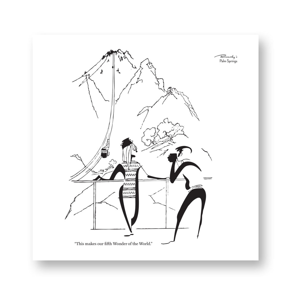 Rovinsky's Palm Springs Prints - Fifth Wonder Of World