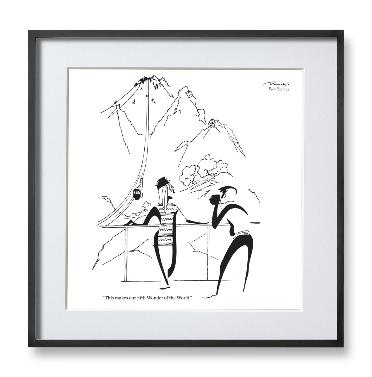 Rovinsky's Palm Springs Prints - Fifth Wonder Of World