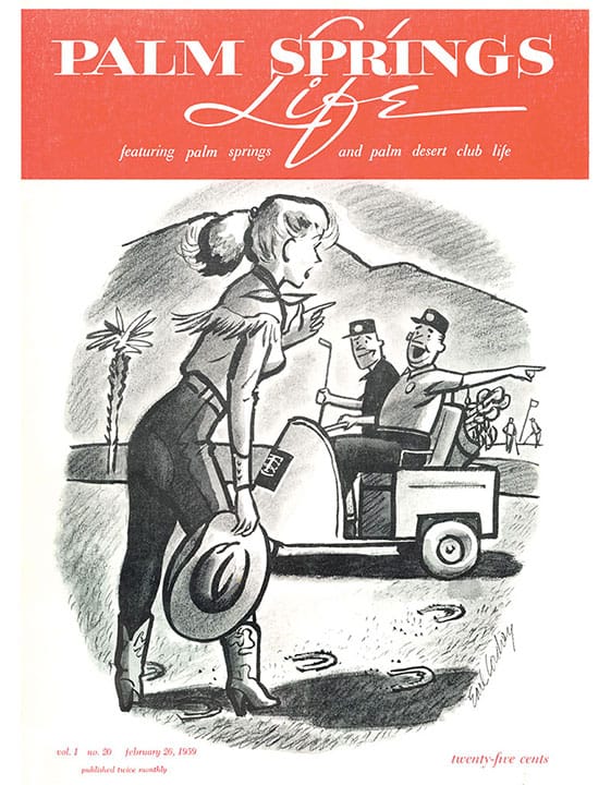 Palm Springs Life - February 26 1959 - Cover Poster