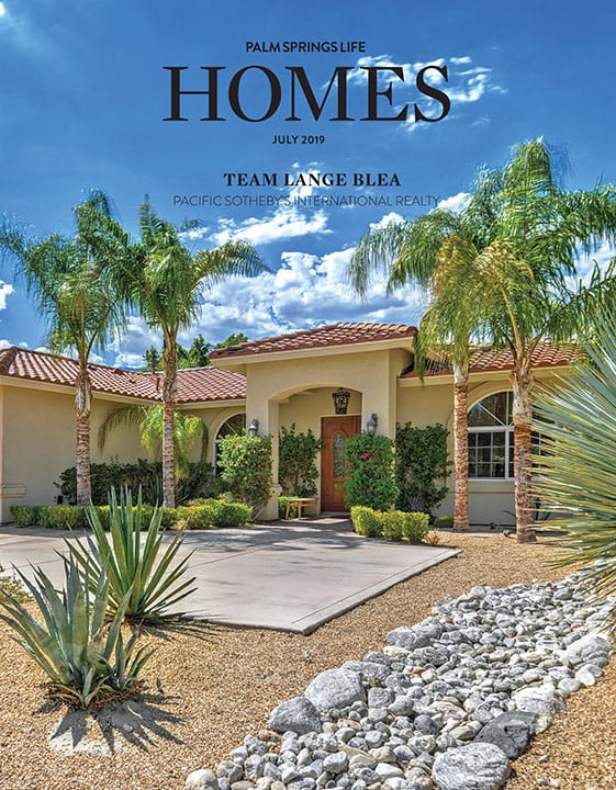 Palm Springs Life HOMES July 2019