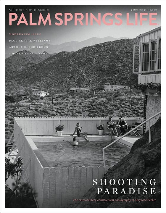 Palm Springs Life Magazine February 2021 - Cover Poster