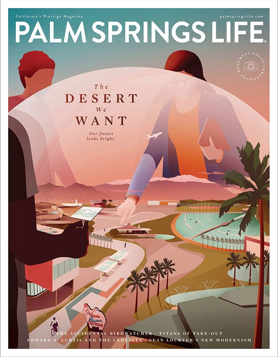 Palm Springs Life Magazine October 2020 - Cover Poster