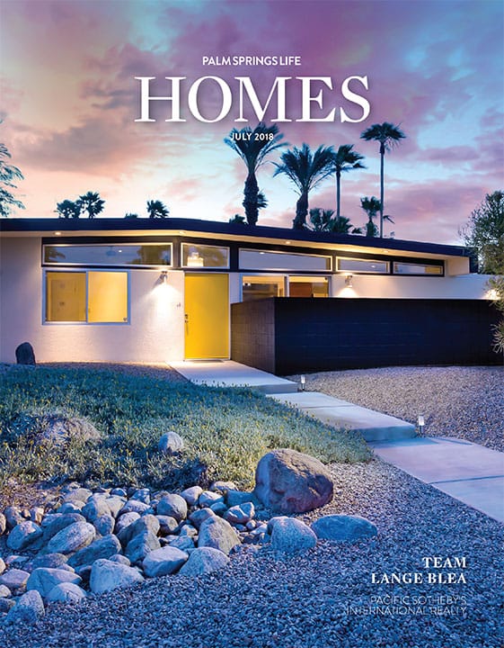 Palm Springs Life HOMES July 2018