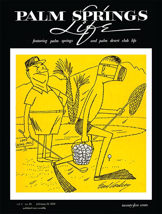 Palm Springs Life - February 12 1959 - Cover Poster