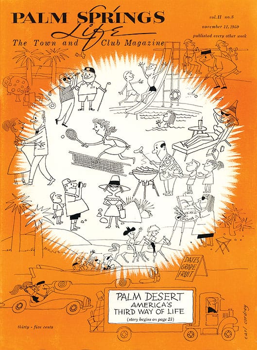 Palm Springs Life - November 12 1959 - Cover Poster