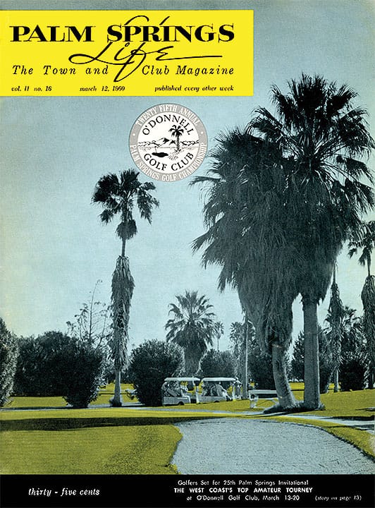 Palm Springs Life - March 12 1960 - Cover Poster