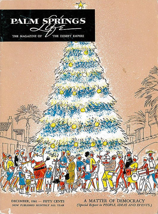 Palm Springs Life - December 1961 - Cover Poster