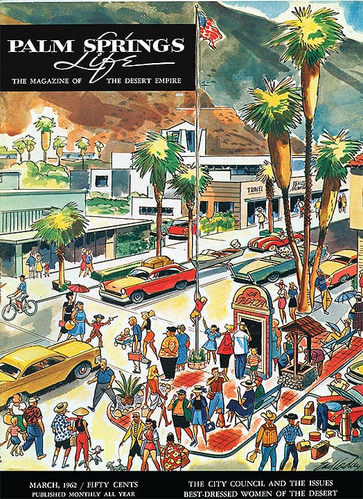Palm Springs Life - March 1962 - Cover Poster