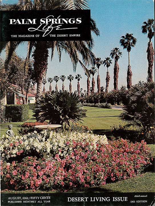 Palm Springs Life - August 1962 - Cover Poster