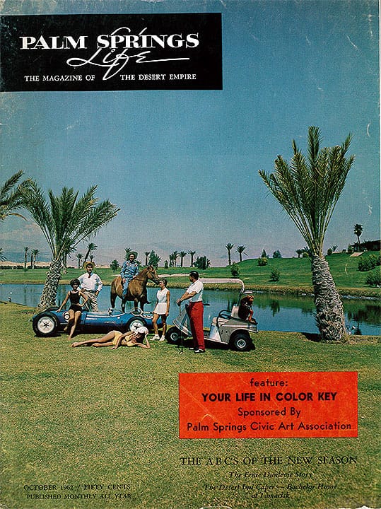 Palm Springs Life - October 1962 - Cover Poster