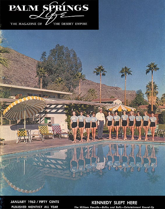 Palm Springs Life - January 1963 - Cover Poster