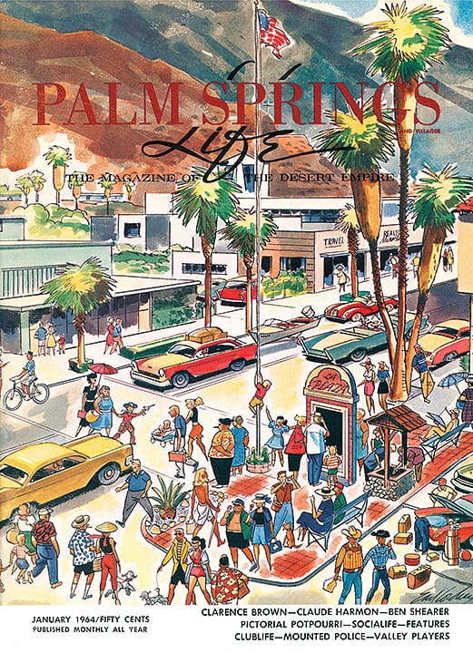 Palm Springs Life - January 1964 - Cover Poster