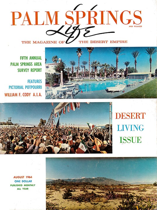 Palm Springs Life - August 1964 - Cover Poster