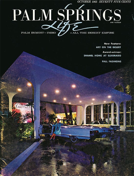Palm Springs Life - October 1965 - Cover Poster