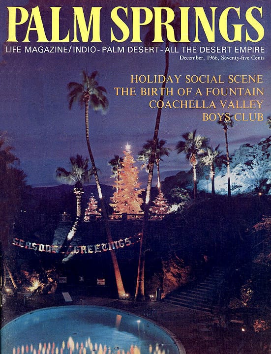 Palm Springs Life - December 1966 - Cover Poster