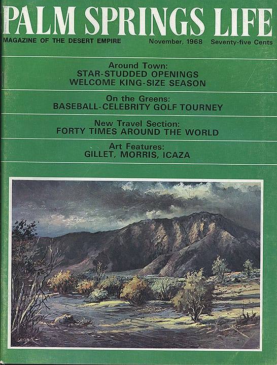 Palm Springs Life - November 1968 - Cover Poster