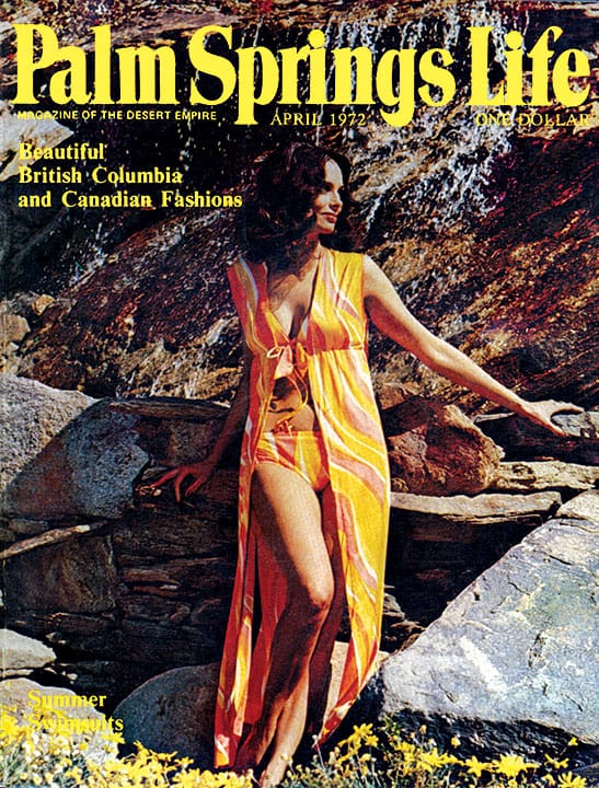 Palm Springs Life - April 1972 - Cover Poster