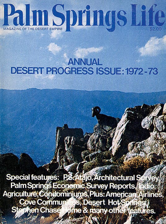 Palm Springs Life - September 1972 - Cover Poster