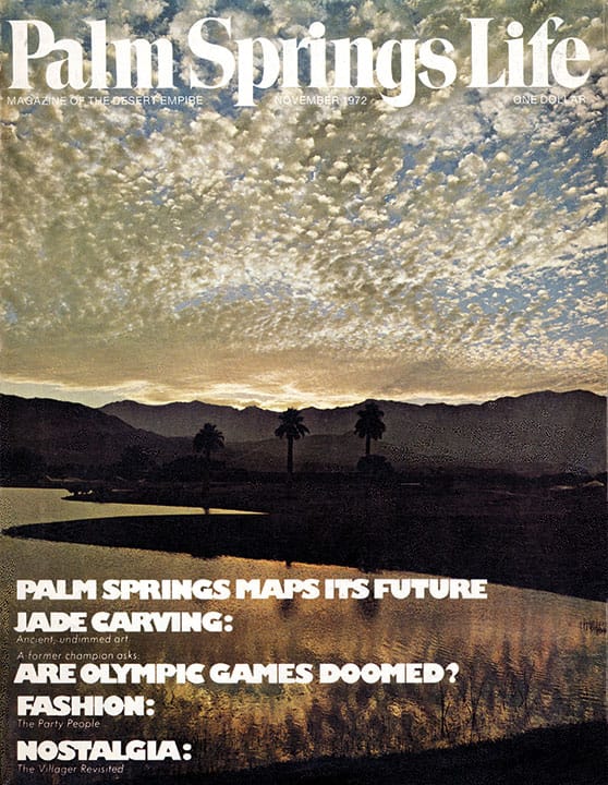 Palm Springs Life - November 1972 - Cover Poster