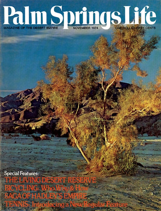 Palm Springs Life - November 1974 - Cover Poster