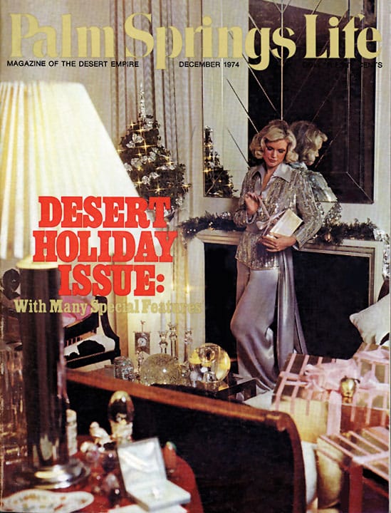 Palm Springs Life - December 1974 - Cover Poster