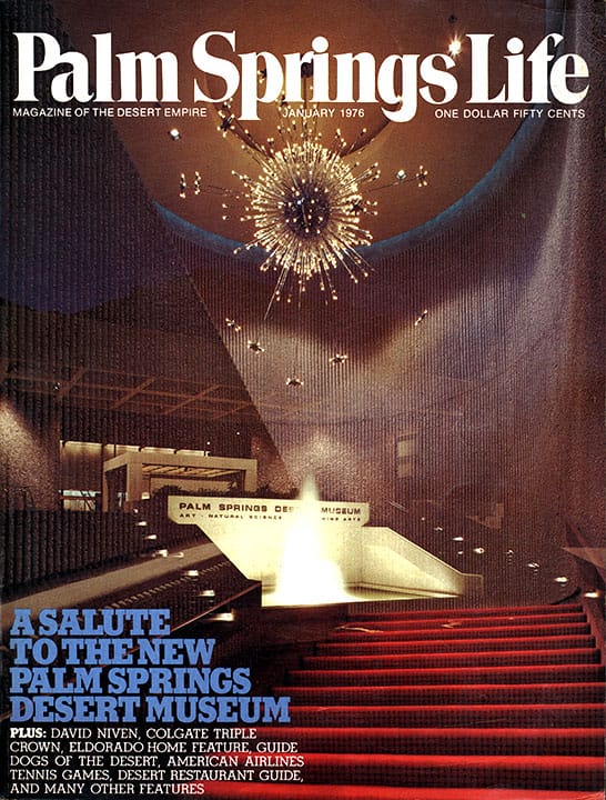 Palm Springs Life - January 1976 - Cover Poster