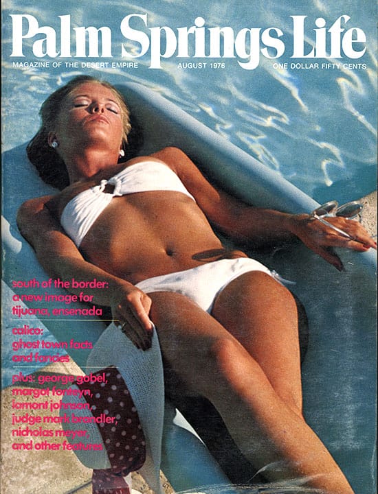 Palm Springs Life - August 1976 - Cover Poster