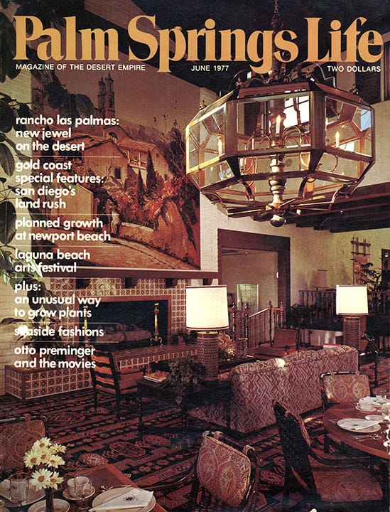 Palm Springs Life - June 1977 - Cover Poster