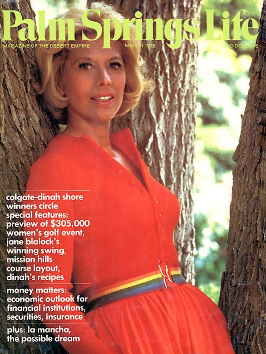 Palm Springs Life - March 1978 - Cover Poster