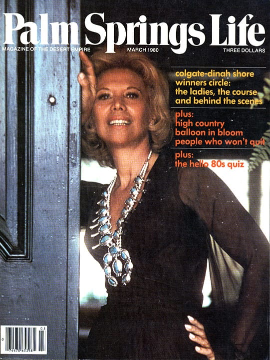 Palm Springs Life - March 1980 - Cover Poster