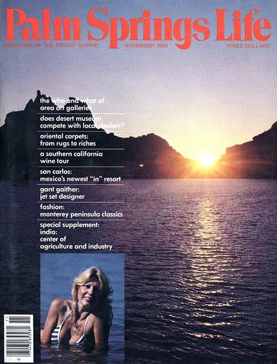 Palm Springs Life - November 1980 - Cover Poster