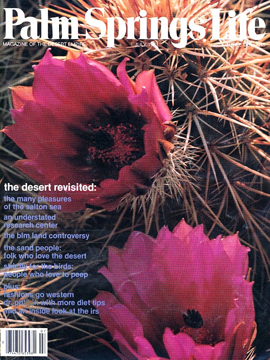 Palm Springs Life - July 1981 - Cover Poster
