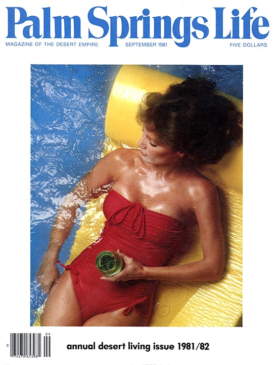 Palm Springs Life - September 1981 - Cover Poster