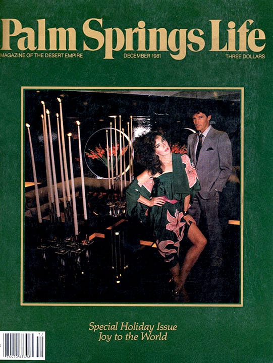 Palm Springs Life - December 1981 - Cover Poster